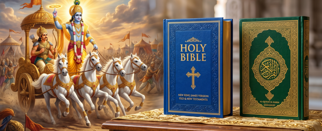 “Why Every Person Should Read the Bhagavad Gita, the Bible, and the Quran”